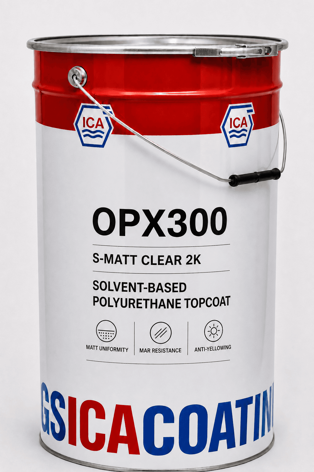 OPX300 S-MATT clear 2K polyurethane topcoat